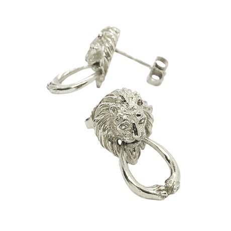 " heurtoir" lion piercings/ silver