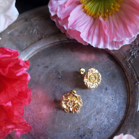 poppy piercings / gold