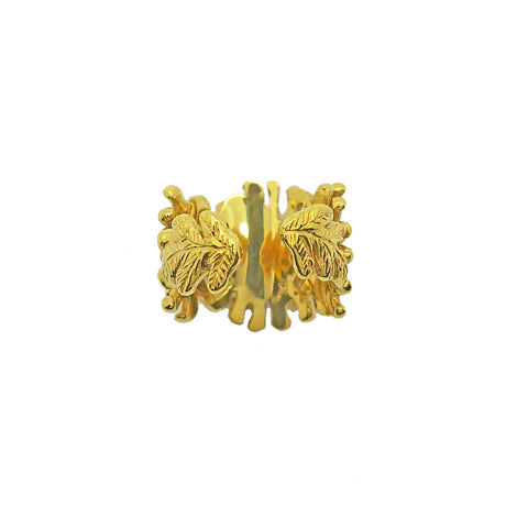 Chrysanthemums ring / gold