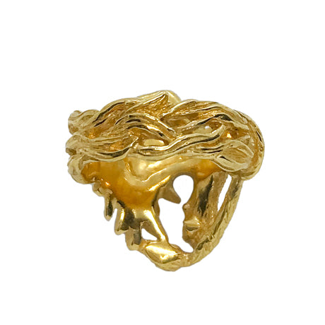 Lion ring/ gold