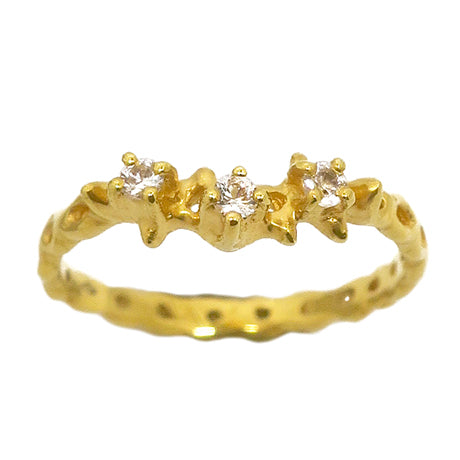 sleeping beauty w. sapphires ring