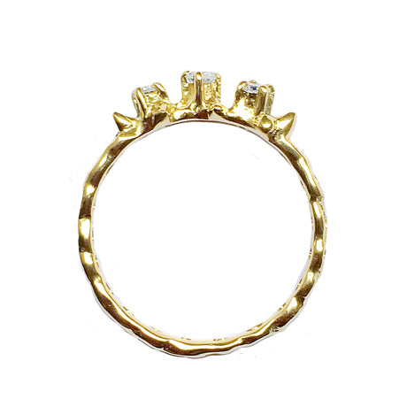 sleeping beauty w. sapphires ring