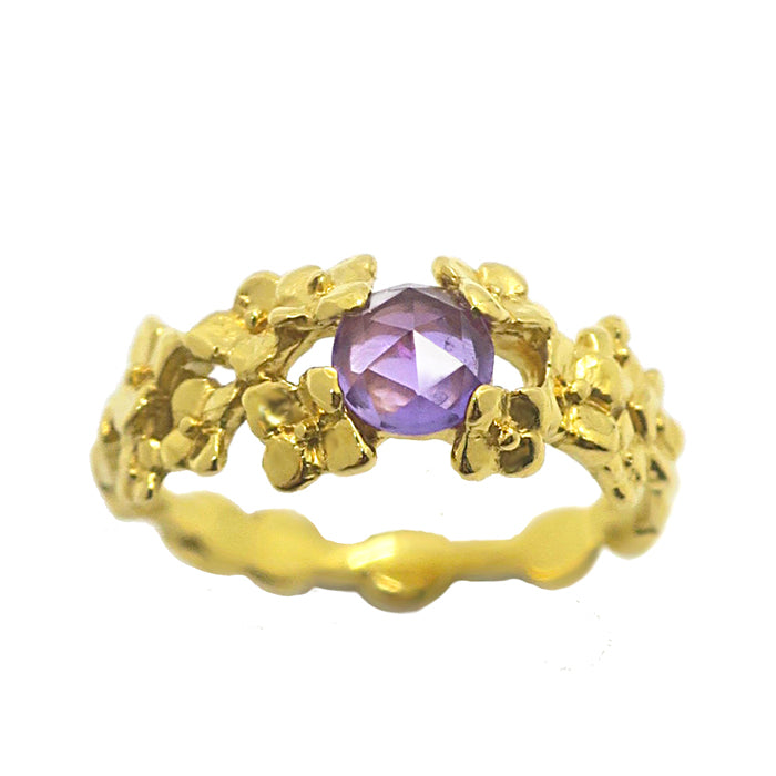 Hortensias ring / gold