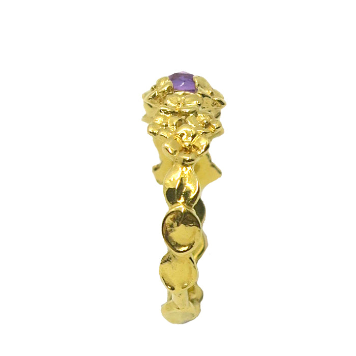 Hortensias ring / gold